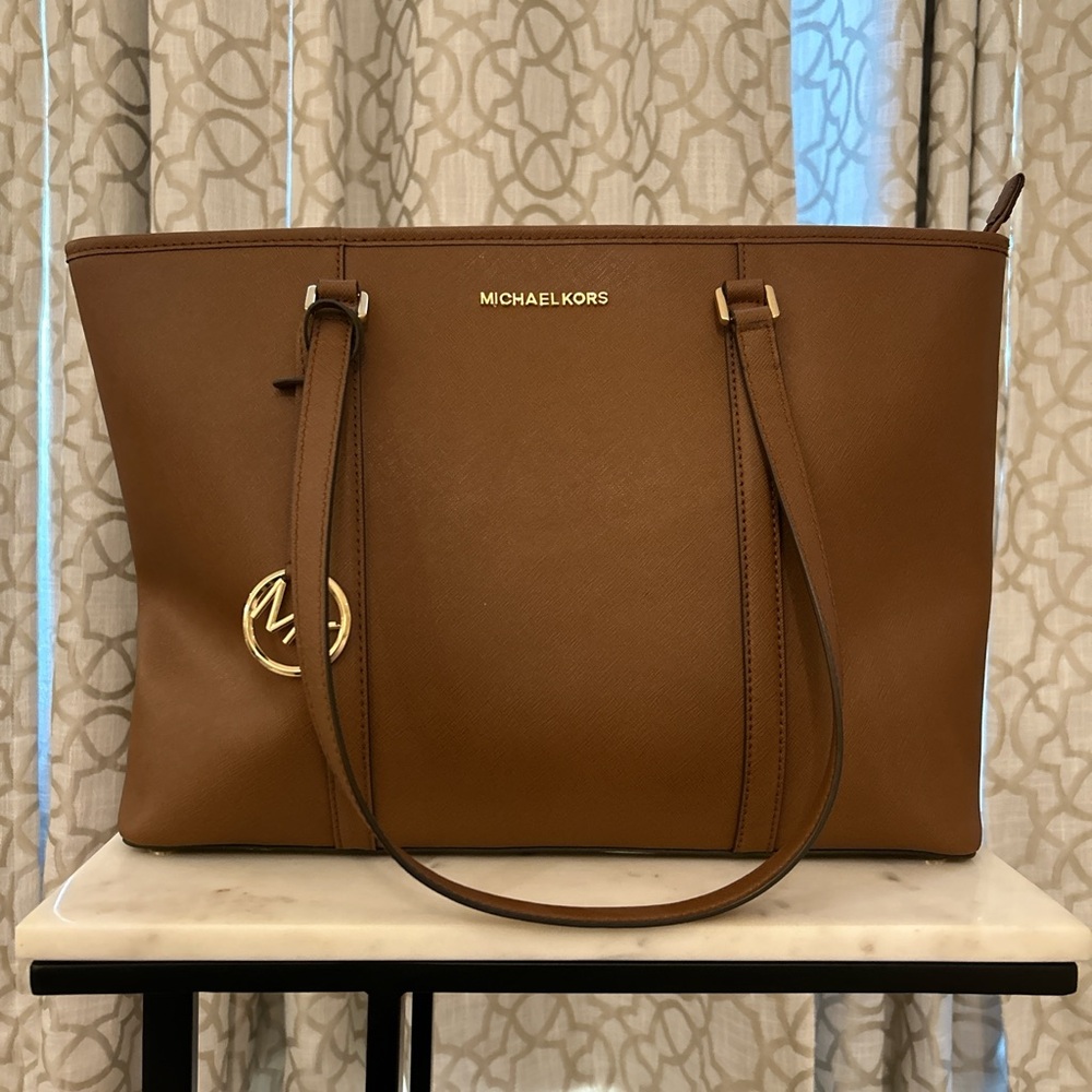 Michael Kors Camel Brown Large Tote